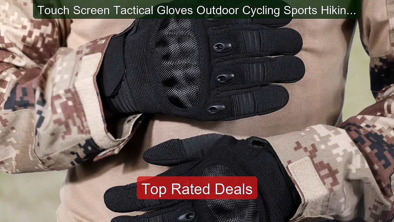 Touch Screen Tactical Gloves Outdoor Cycling Sports Hiking Ca... -- Amazing Value 2026 | Must Have!