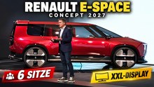 2027 Renault E-Space Concept: 6 Sitze, XXL-Display und neue Technik!