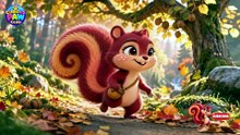 Slowing Down with Nufli the Squirrel 🍂 | Kids Songs & Nursery Rhymes