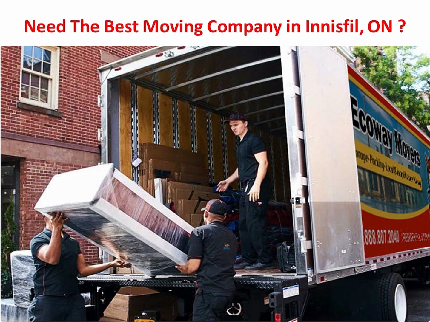 Ecoway Movers : #1 Moving Company in Innisfil, ON | 705-302-0243