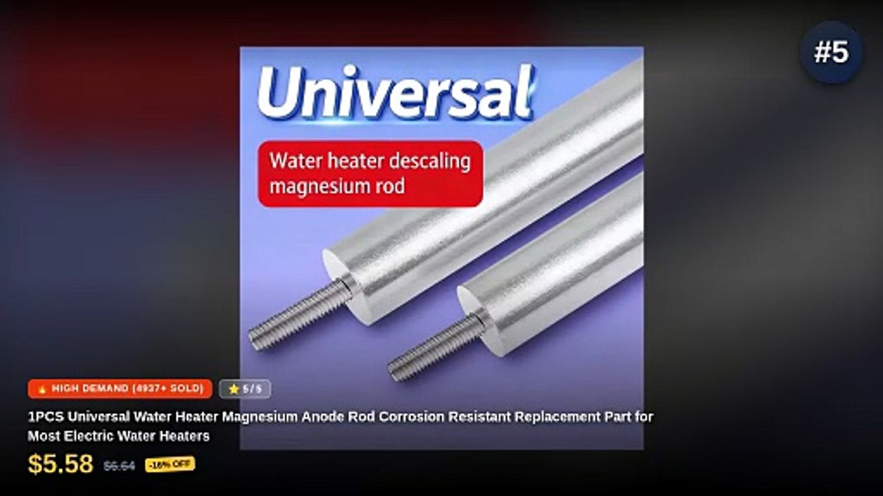 Why Everyone Is Buying Top 5 Flexible Magnesium Anode Rod Replacements ...