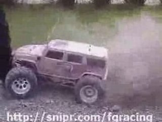 FG Hummer H3 Full Pull Burn Out