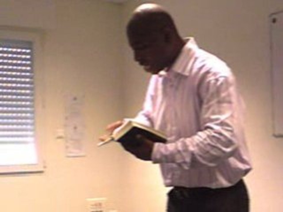 Prédication du past. Gauffin à Cholet 5