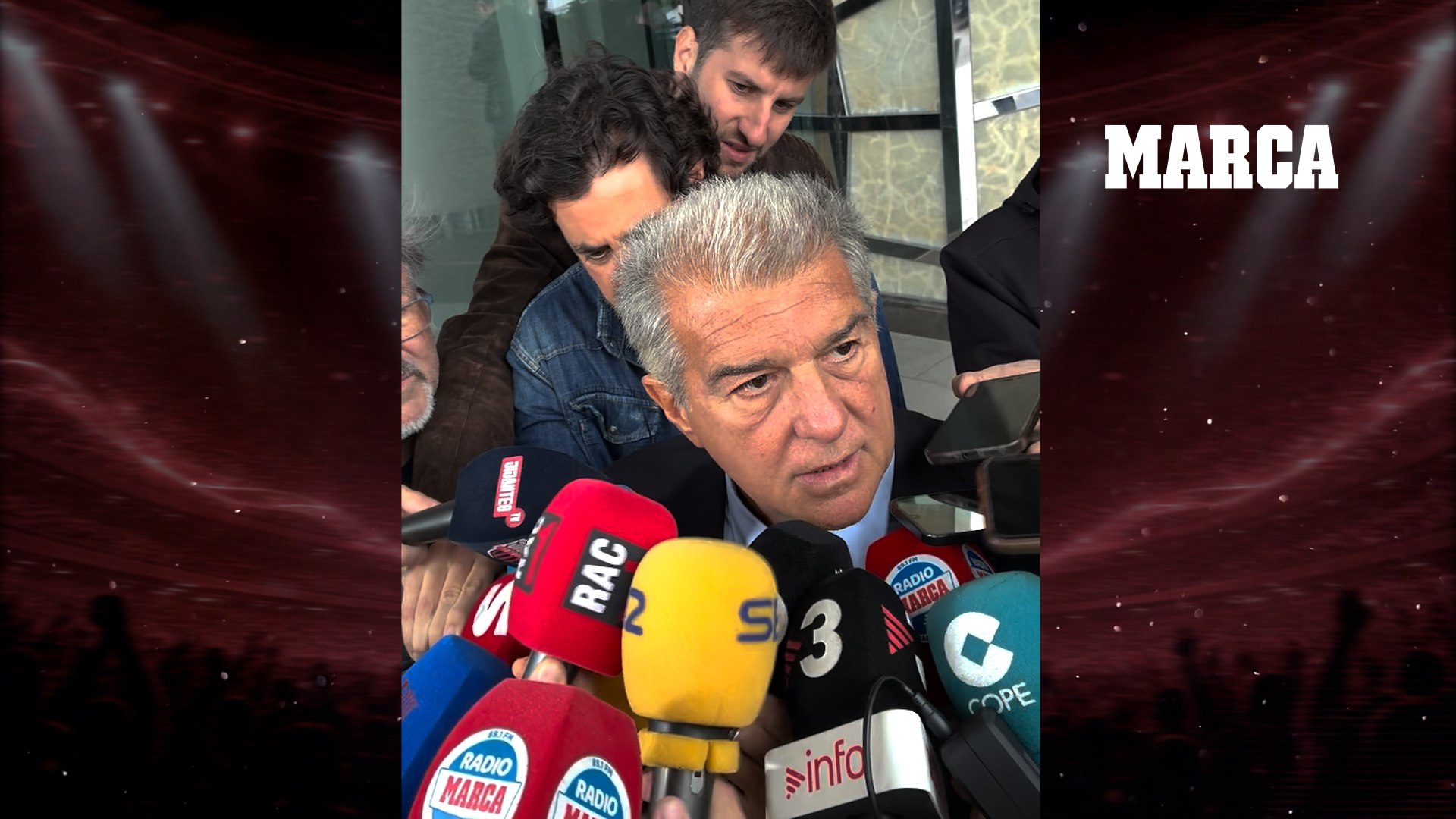 Laporta passa del Madrid i presumeix del futbol de Barça: "És l'equip que millor juga d'Europa"<br>
