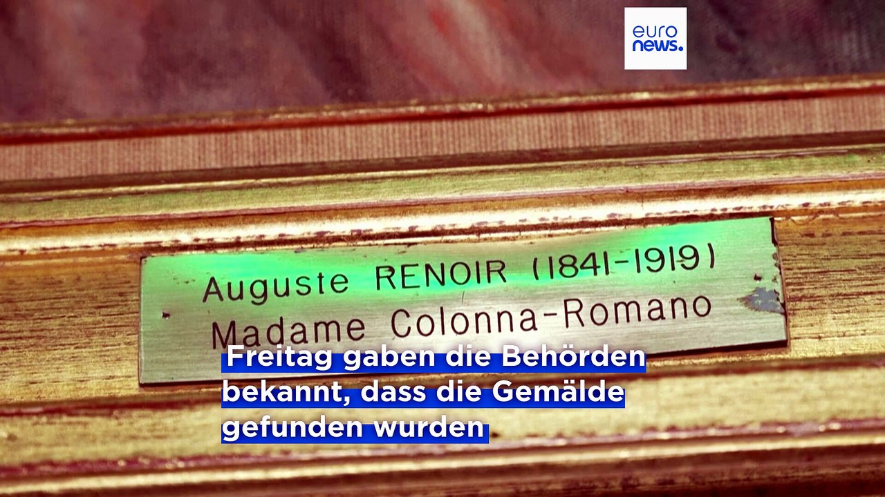 Frankreich: ermittler klären renoir-diebstahl durch dna-spuren