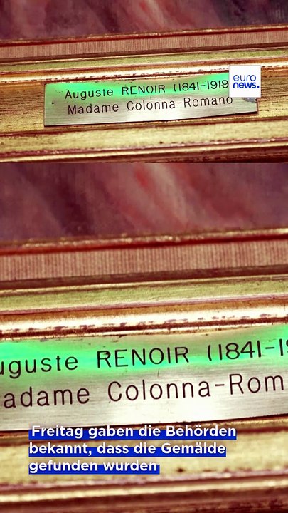 Frankreich: ermittler klären renoir-diebstahl durch dna-spuren