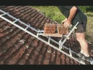 3° partie du kit taquet repose outils pour echelle de toit