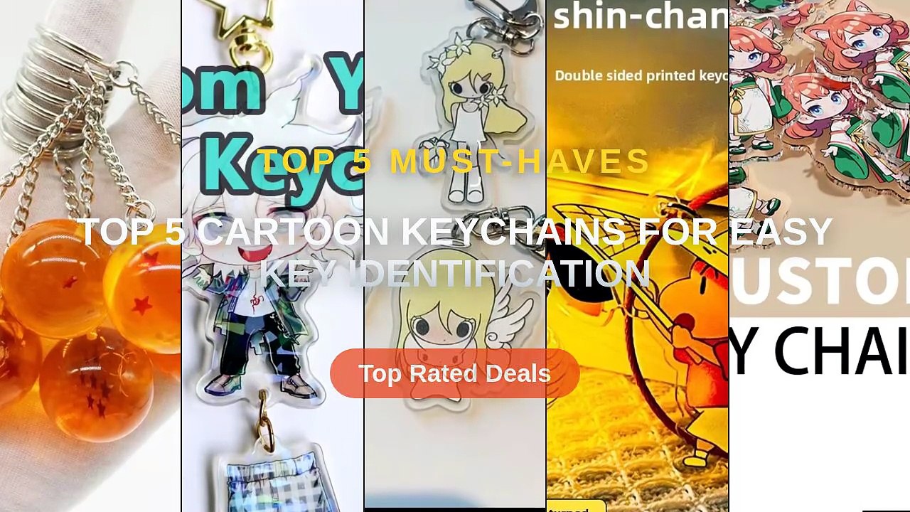 Amazing Top 5 Cartoon Keychains For Easy Key Identification You Need To ...