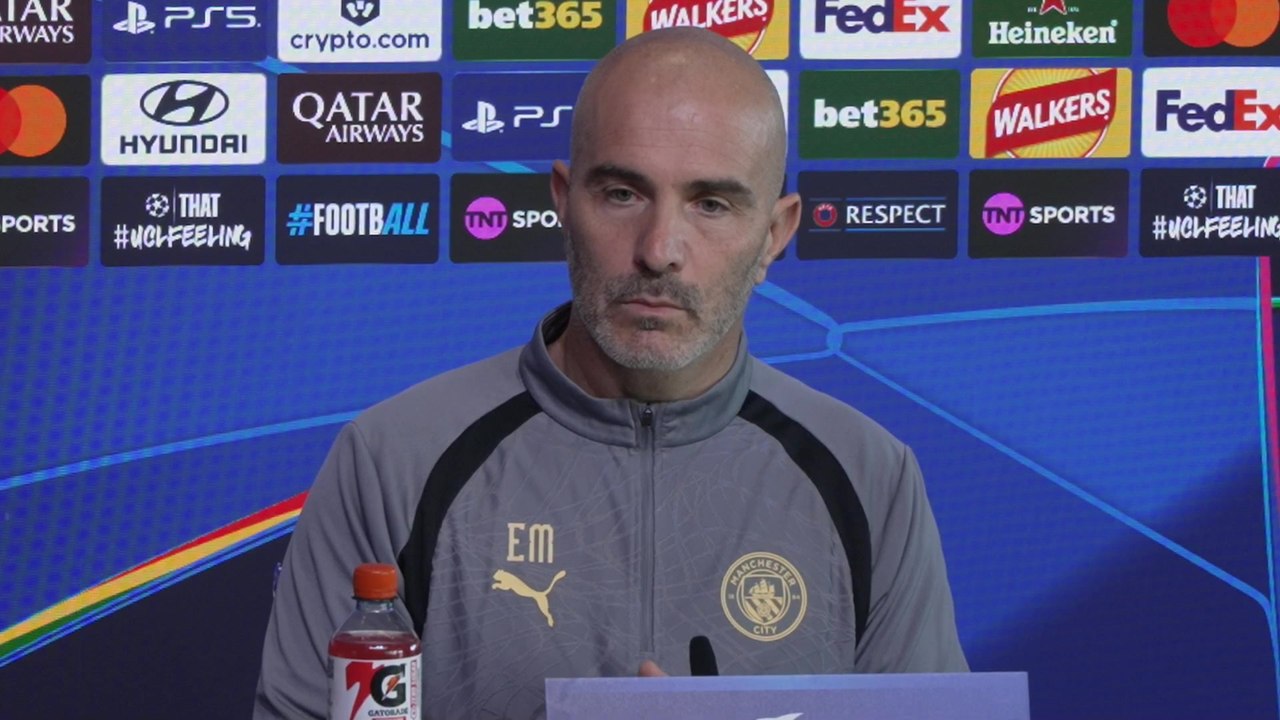 Maresca previews Man City - Paris Saint Germain champions league game