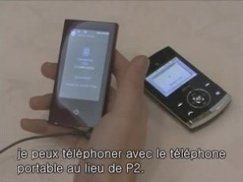 Je vais examiner un dispositif Bluetooth, Samsung P2!!