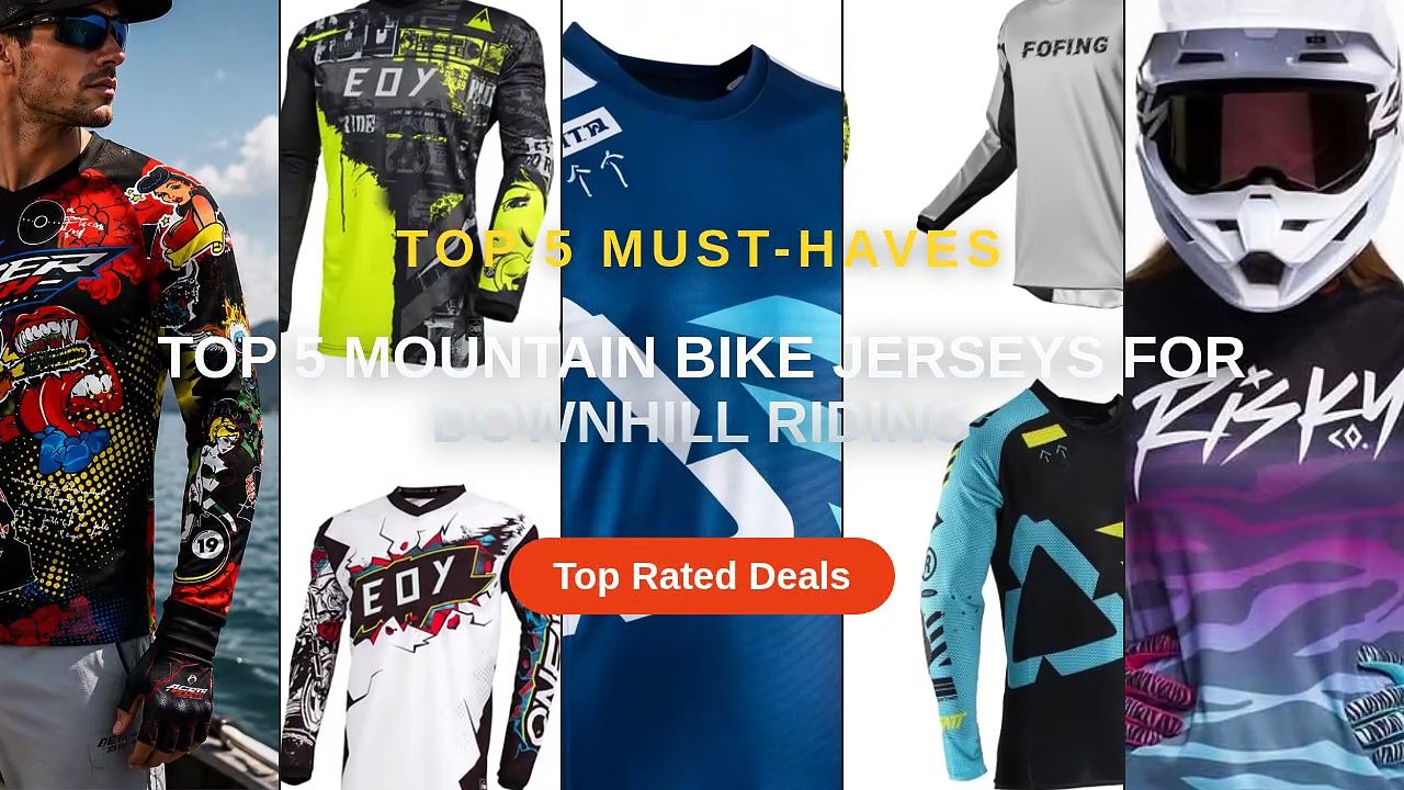 Amazing Top 5 Mountain Bike Jerseys For Downhill Riding You Need To See ...