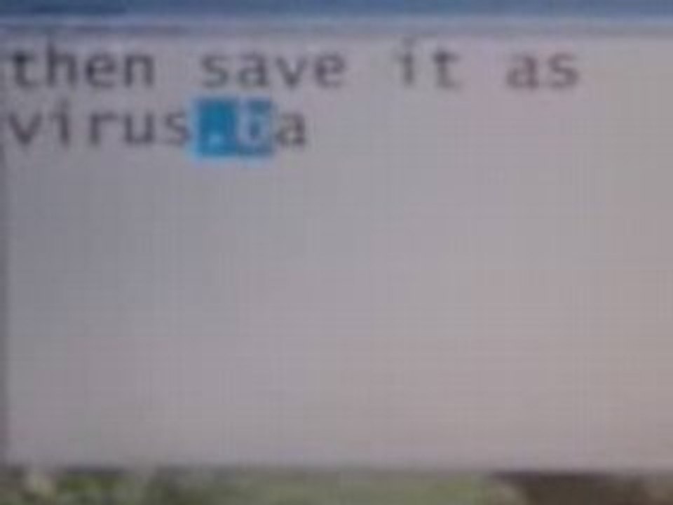 create simple virus