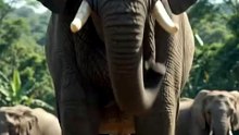Elephant Stomp & FREEZE! 🐘⚡ 30-Sec Fast Jungle Dance for Toddlers #kids #kidssongs #kidsshorts