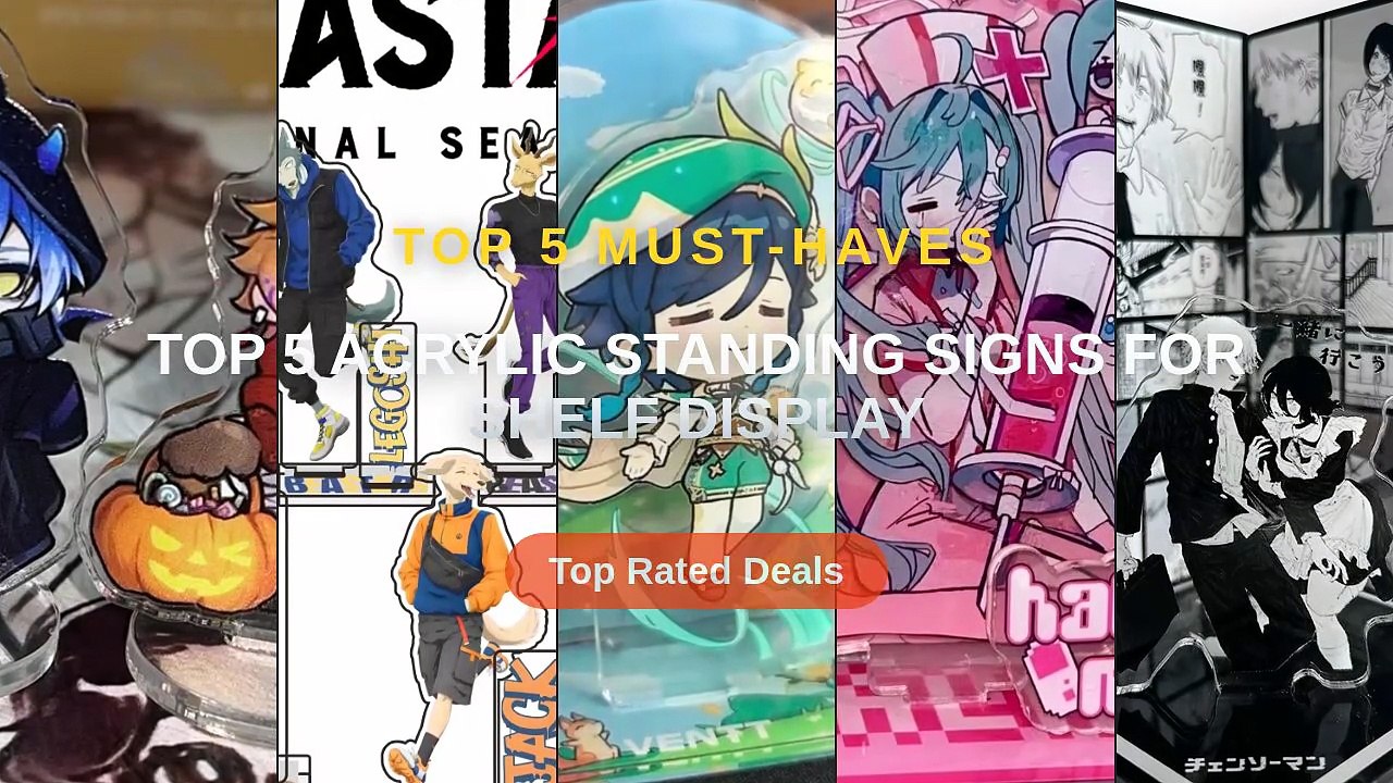 Ultimate Guide to the Best Top 5 Acrylic Standing Signs For Shelf ...
