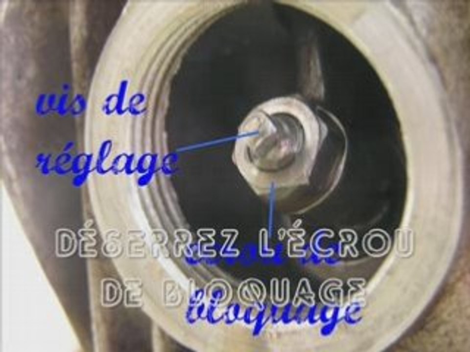 Reglage soupapes