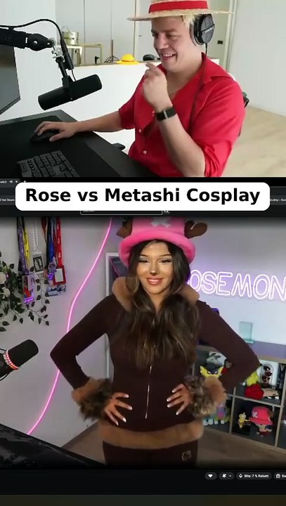 Rose vs Metashi Cosplay