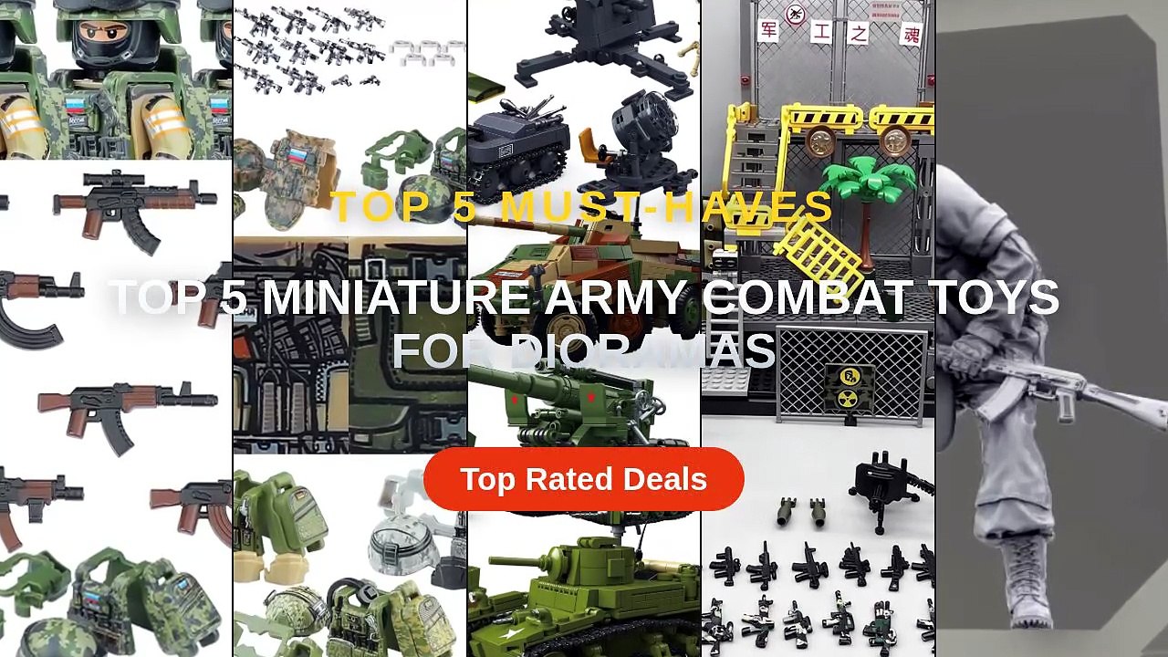 Don't Buy Top 5 Miniature Army Combat Toys For Dioramas Before Watching ...