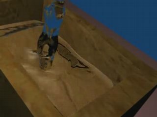 Blender 2.46 : Test avec la physics (Fluide)