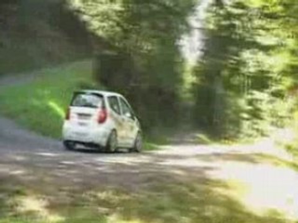 Rallye des trois chateaux 2008 ES9 Latouille épingle