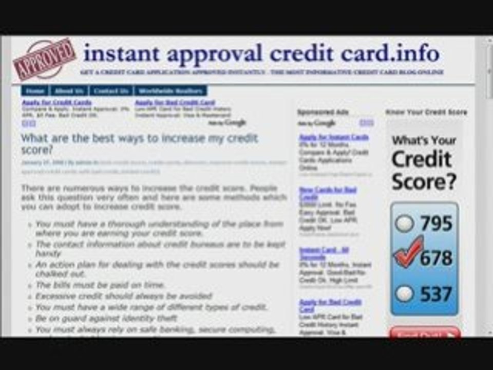 Ways To Increase Your Credit Score