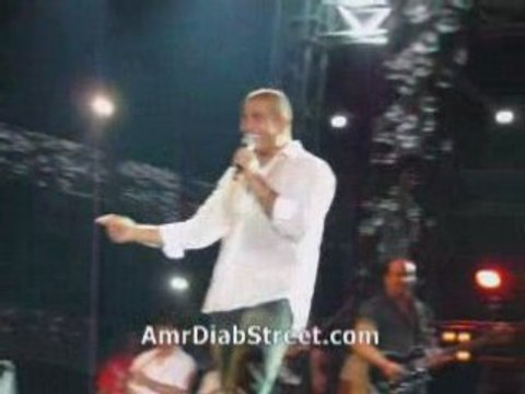 Amr Diab Concert Marina 2008 New Song Malak