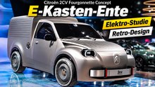 Citroën 2CV Fourgonnette Concept: Die elektrische Kasten-Ente ist zurück!