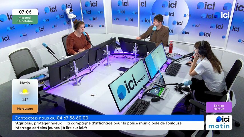 14/10/2026 - ICI Matin par ICI Hérault en vidéo