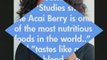 Acai Berry Juice Oprah Diet Plan Cleanse Superfoods