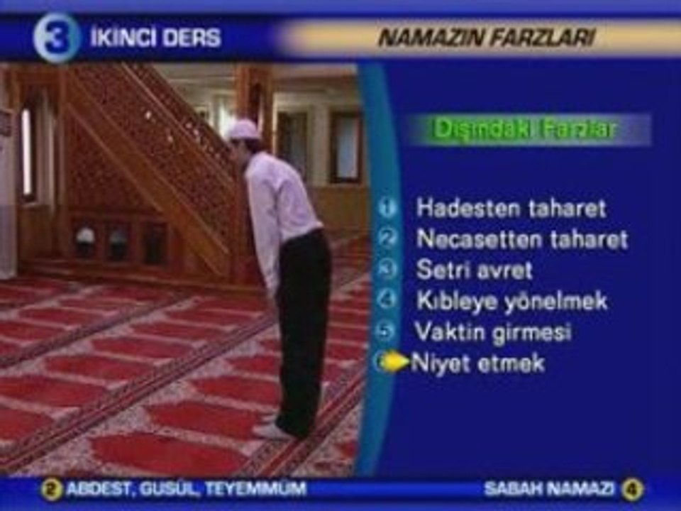 Namazin farzlari VIDEO A www.ahmetkilic.webs.com