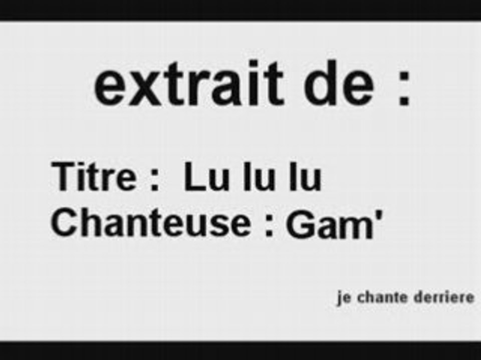 Extrait ^^'
