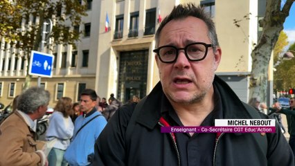 Les lyc&eacute;ens manifestent contre des interpellations