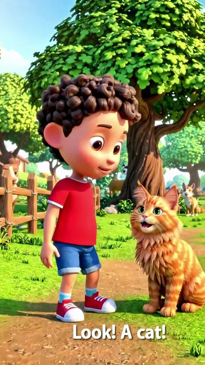 Easy Animal Names for Kids | Rafi's Animal Park Adventure - video ...