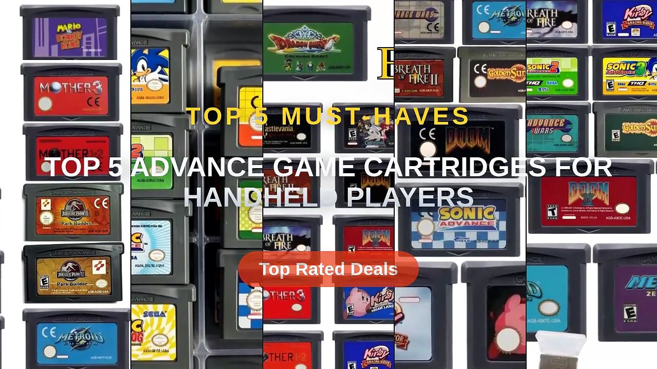 Best Top 5 Advance Game Cartridges For Handheld Players on AliExpress ...