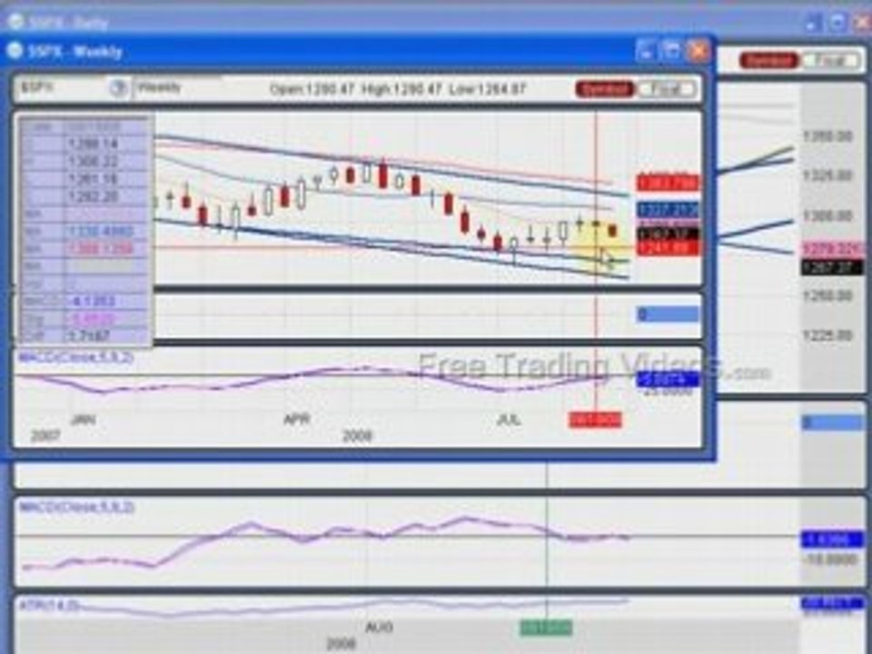 Aug. 25, 08 :: SPX Broke Support