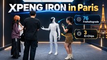 XPENG IRON: 76 Freiheitsgrade und 3 KI-Chips mit enormer Leistung