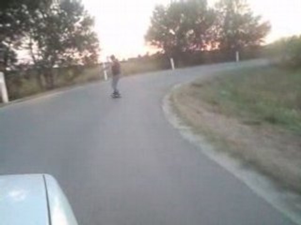 Premier ride de freebord en Camargue