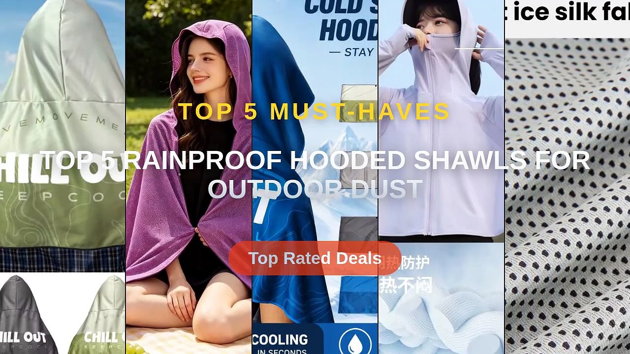 Top 5 Best Top 5 Rainproof Hooded Shawls For Outdoor Dust (Must Have ...