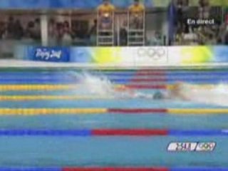 Natation Relais 4X100 Pékin 2008,Record du Monde USA