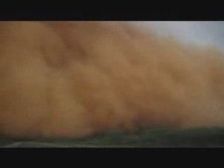 Tempete de sable en australie