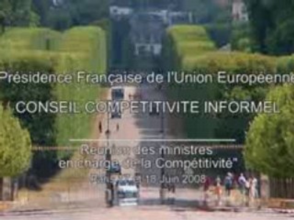Conseil compétitivité informel
