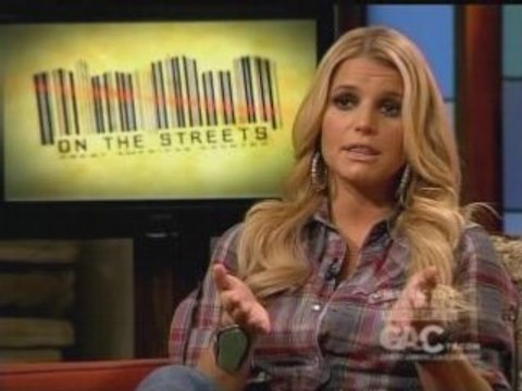 Jessica Simpson GAC On The Streets interview