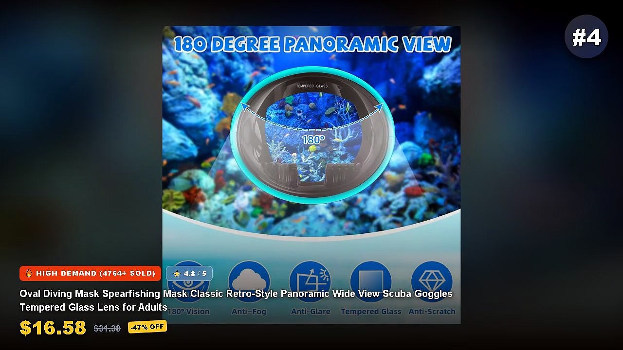 Top 5 Mermaid Freediving Masks For Water Performances: Top 5 Best ...