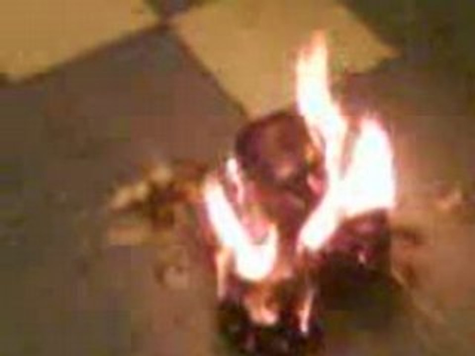 PQ en feu plus gel