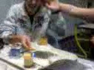 mon ti tutur ki prend un flamby en pleine gueule