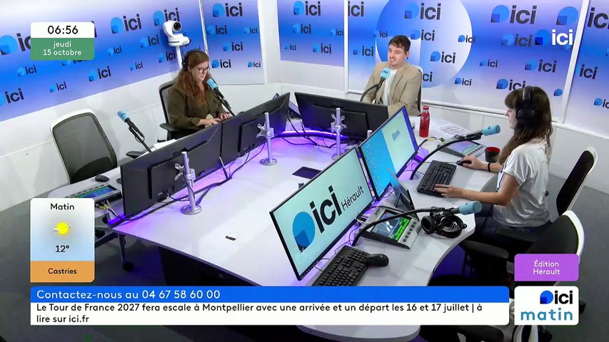15/10/2026 - ICI Matin par ICI Hérault en vidéo