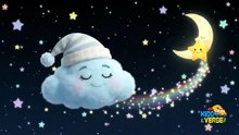 The Sleepy Cloud Lullaby ☁️🌙 Calming Bedtime Song for Babies