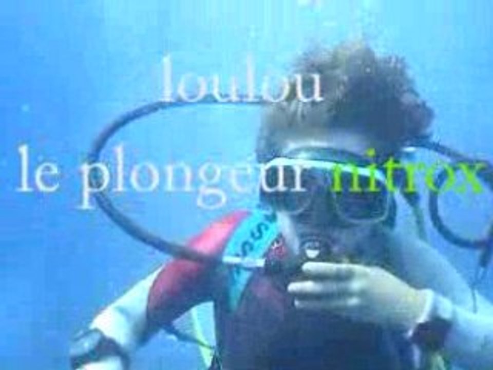 Loulou le plongeur nitrox