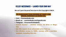 Courses4sale.com — Kelsey McCormick – Launch Your Own Way