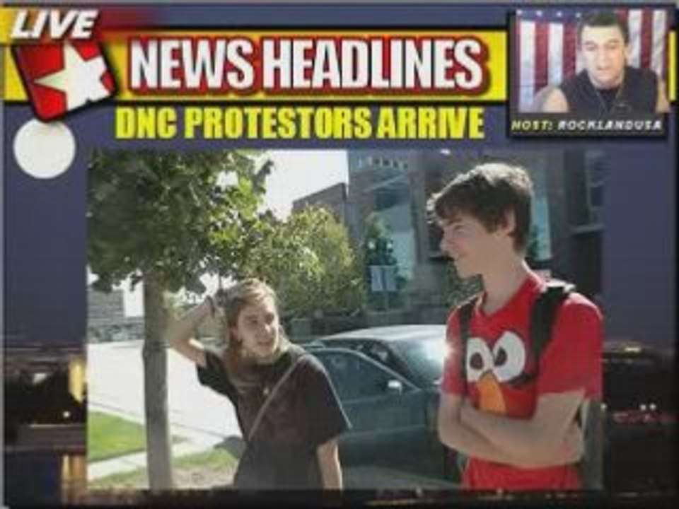 KID PROTESTORS AT THE DNC