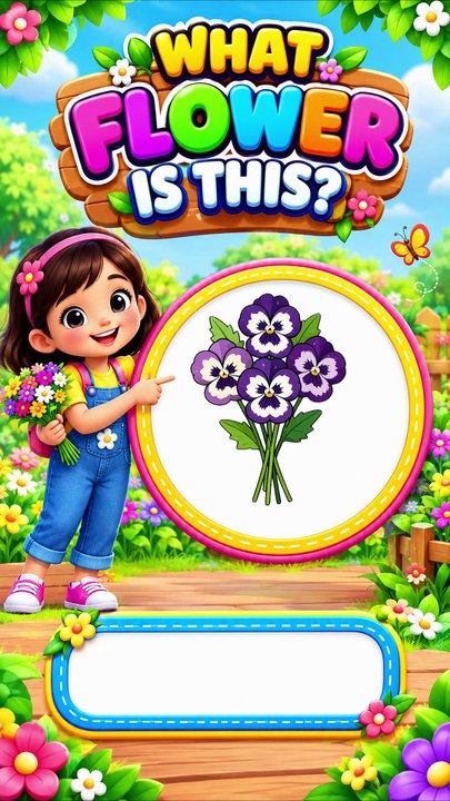 The Flower Mystery Challenge | Fun Educational Quiz for Kids - video ...
